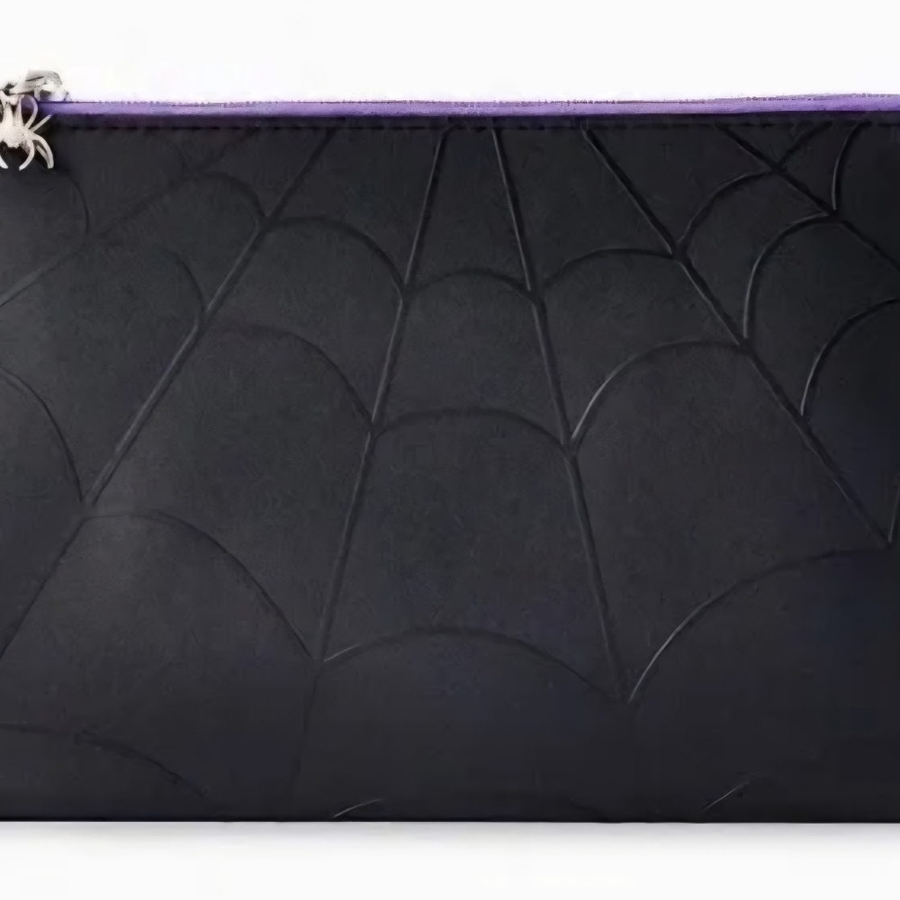 SPIDER WEB Black Makeup/ Cosmetic Bag